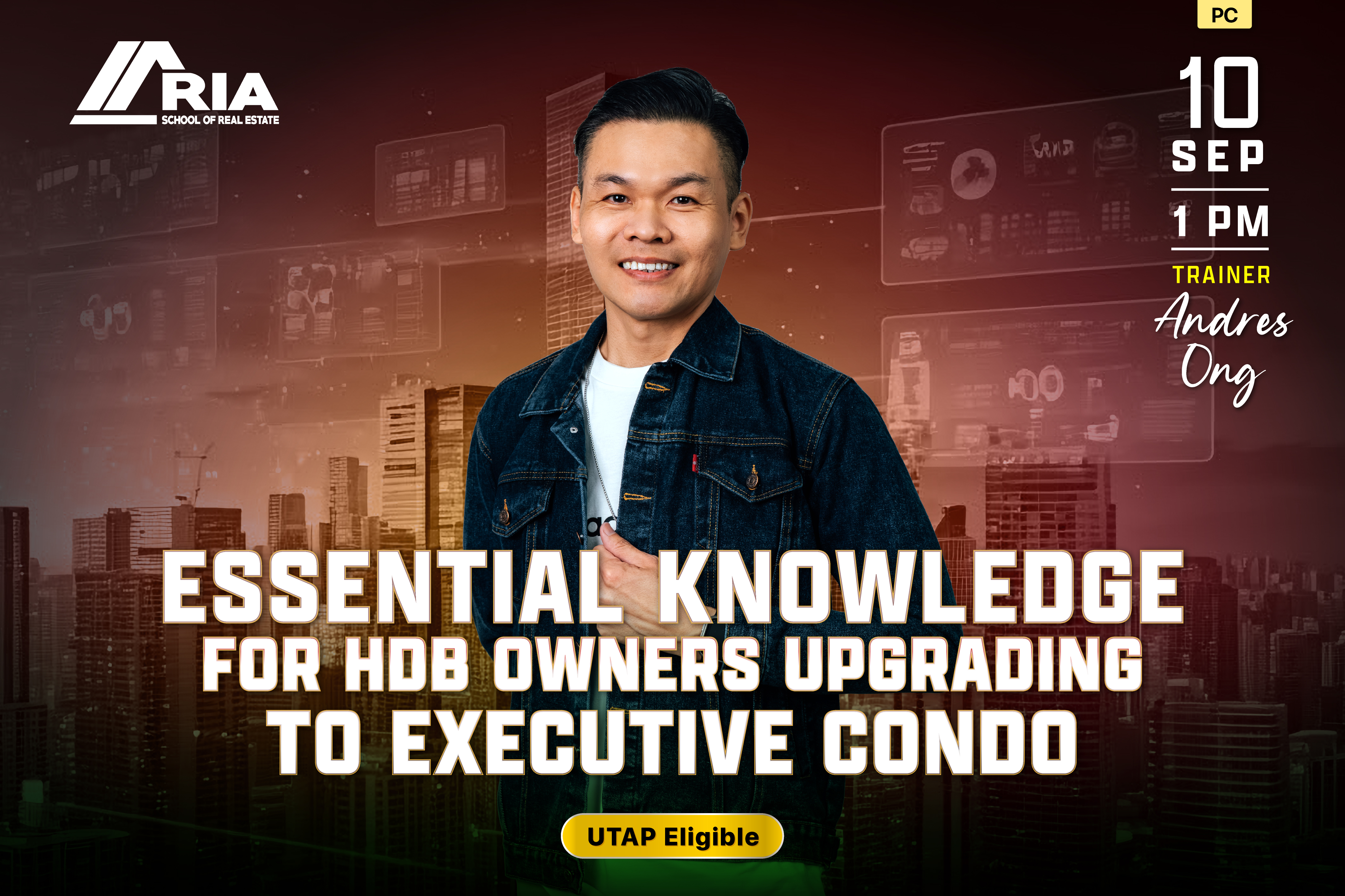 PC-CRS-260056 - ESSENTIAL KNOWLEDGE FOR HDB OWNERS UPGRADING TO EXECUTIVE CONDO - ONLINE (ZOOM)