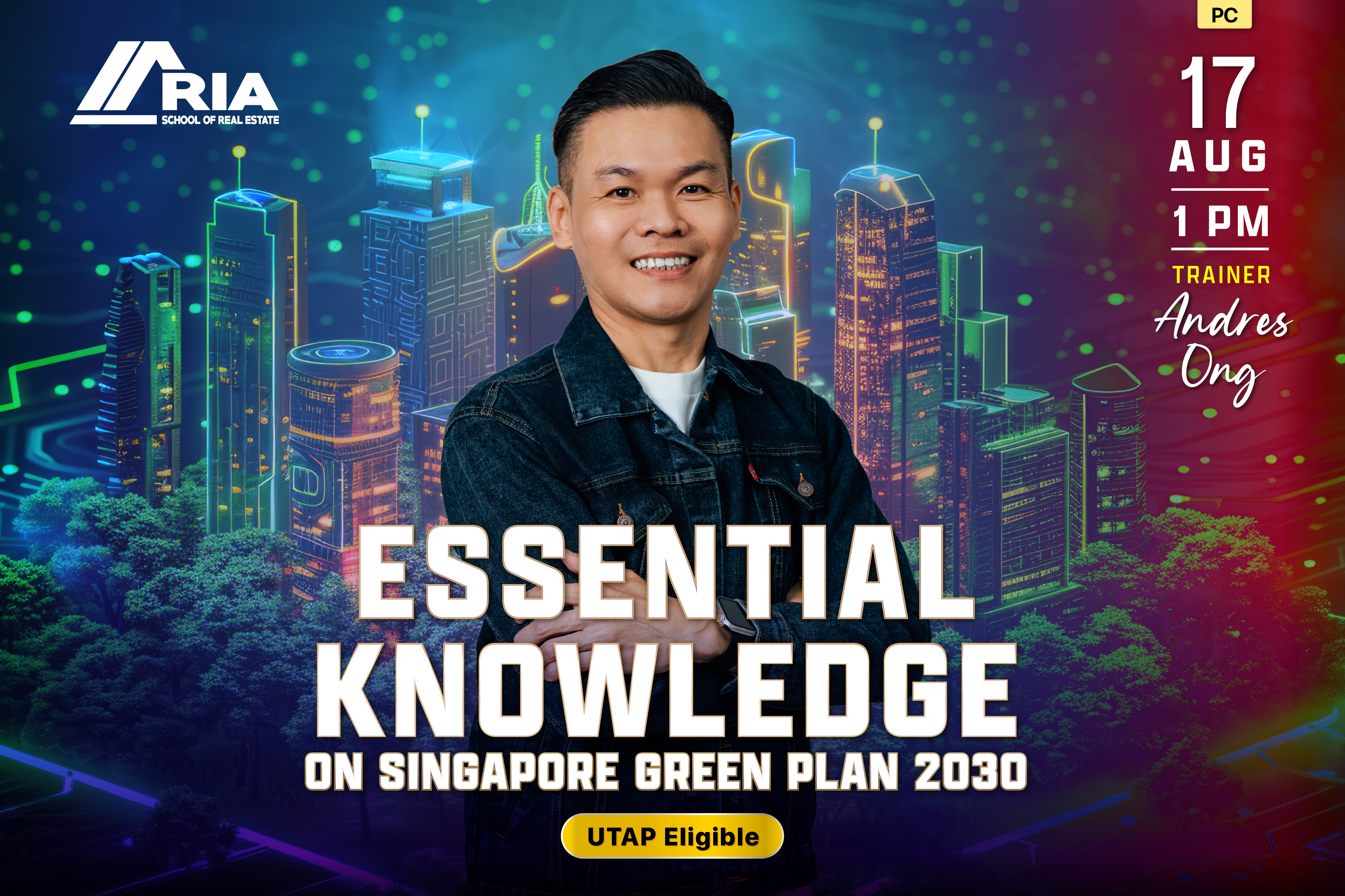 PC-CRS-260052 - ESSENTIAL KNOWLEDGE ON SINGAPORE GREEN PLAN 2030 - ONLINE (ZOOM)