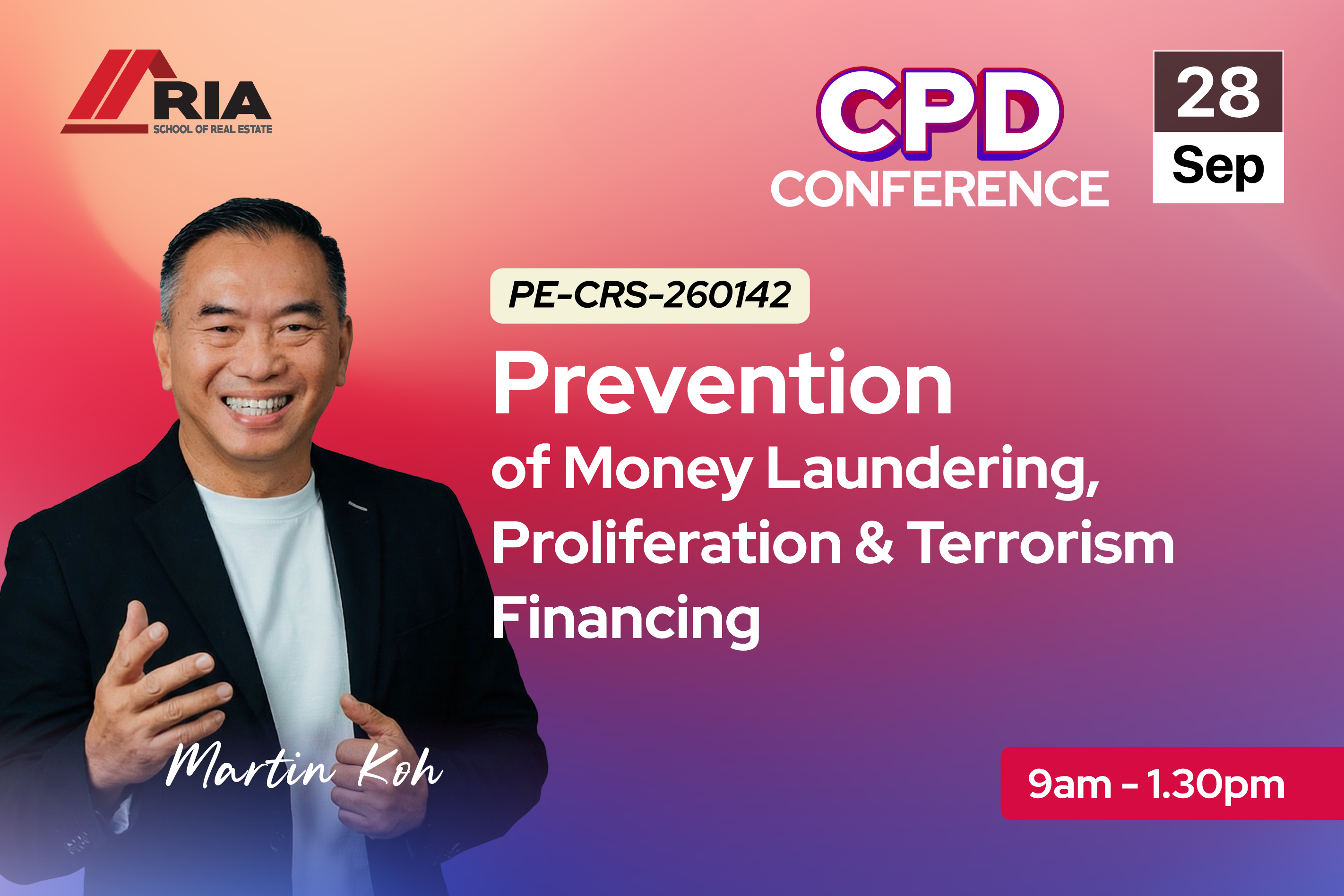 PE-CRS-260142 - PREVENTION OF MONEY LAUNDERING, PROLIFERATION & TERRORISM FINANCING - PHYSICAL