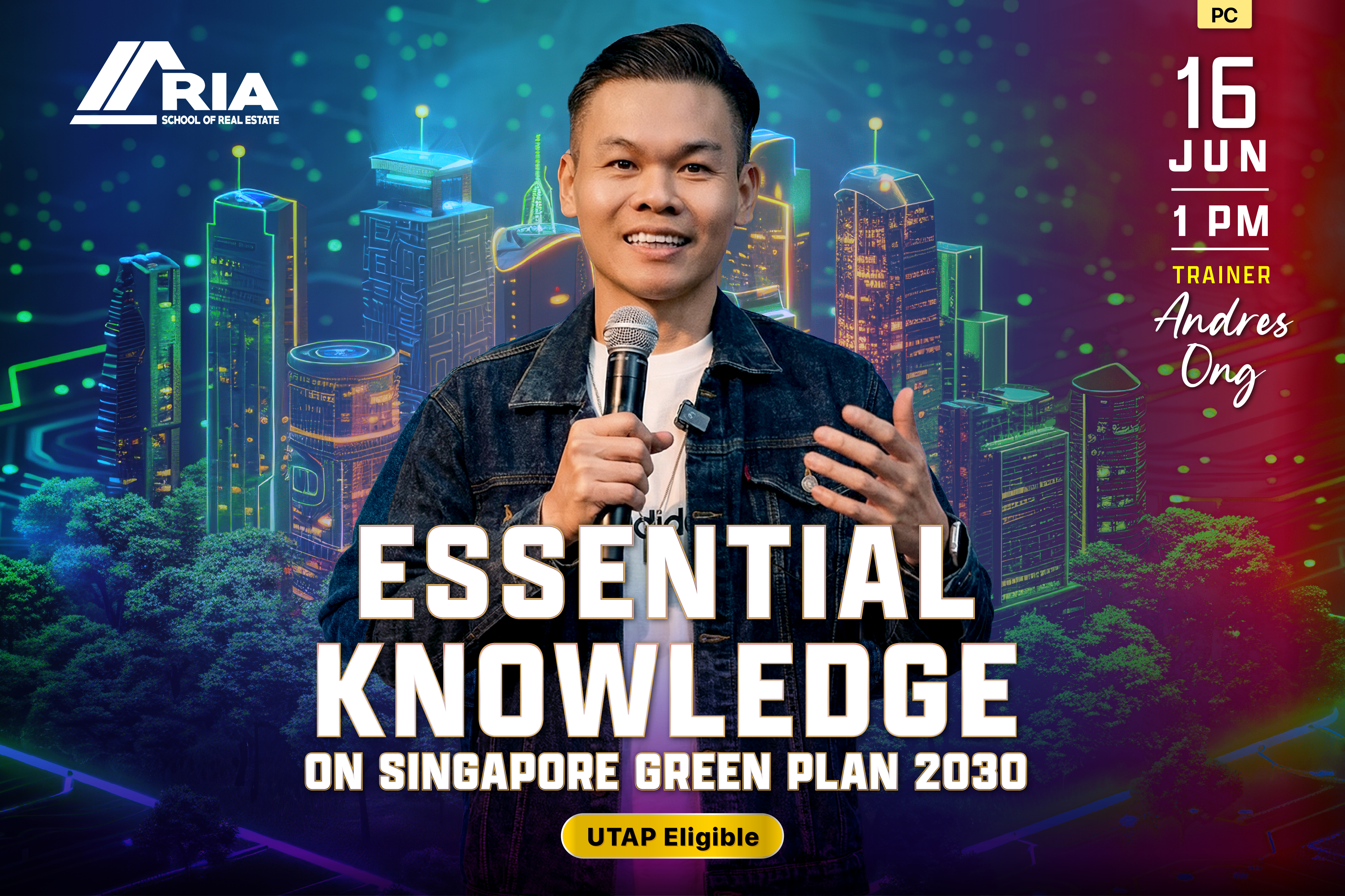 PC-CRS-260052 : ESSENTIAL KNOWLEDGE ON SINGAPORE GREEN PLAN 2030 - ONLINE (ZOOM)
