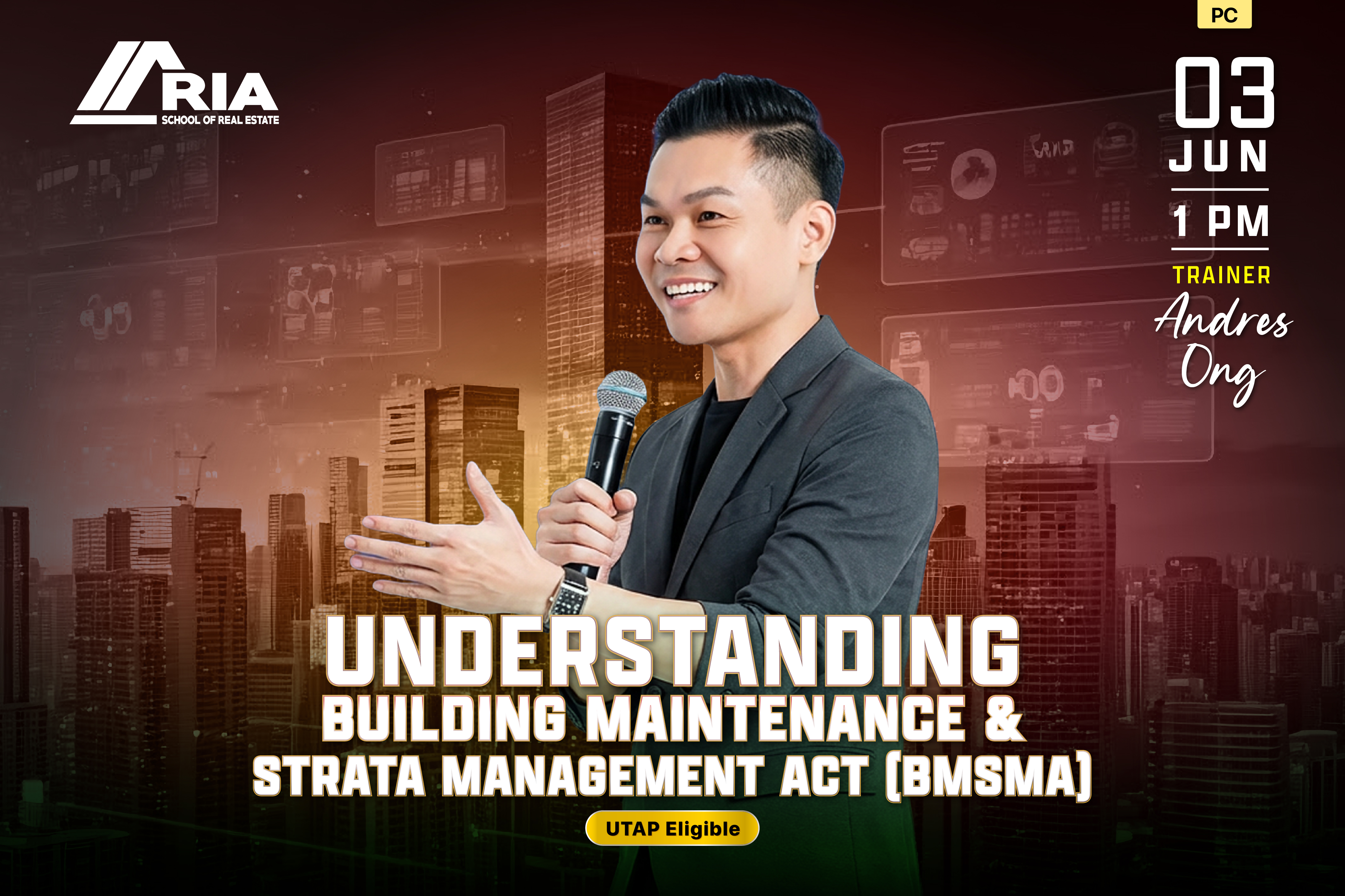 PC-CRS-260065 : UNDERSTANDING BUILDING MAINTENANCE AND STRATA MANAGEMENT ACT (BMSMA) - ONLINE (ZOOM)