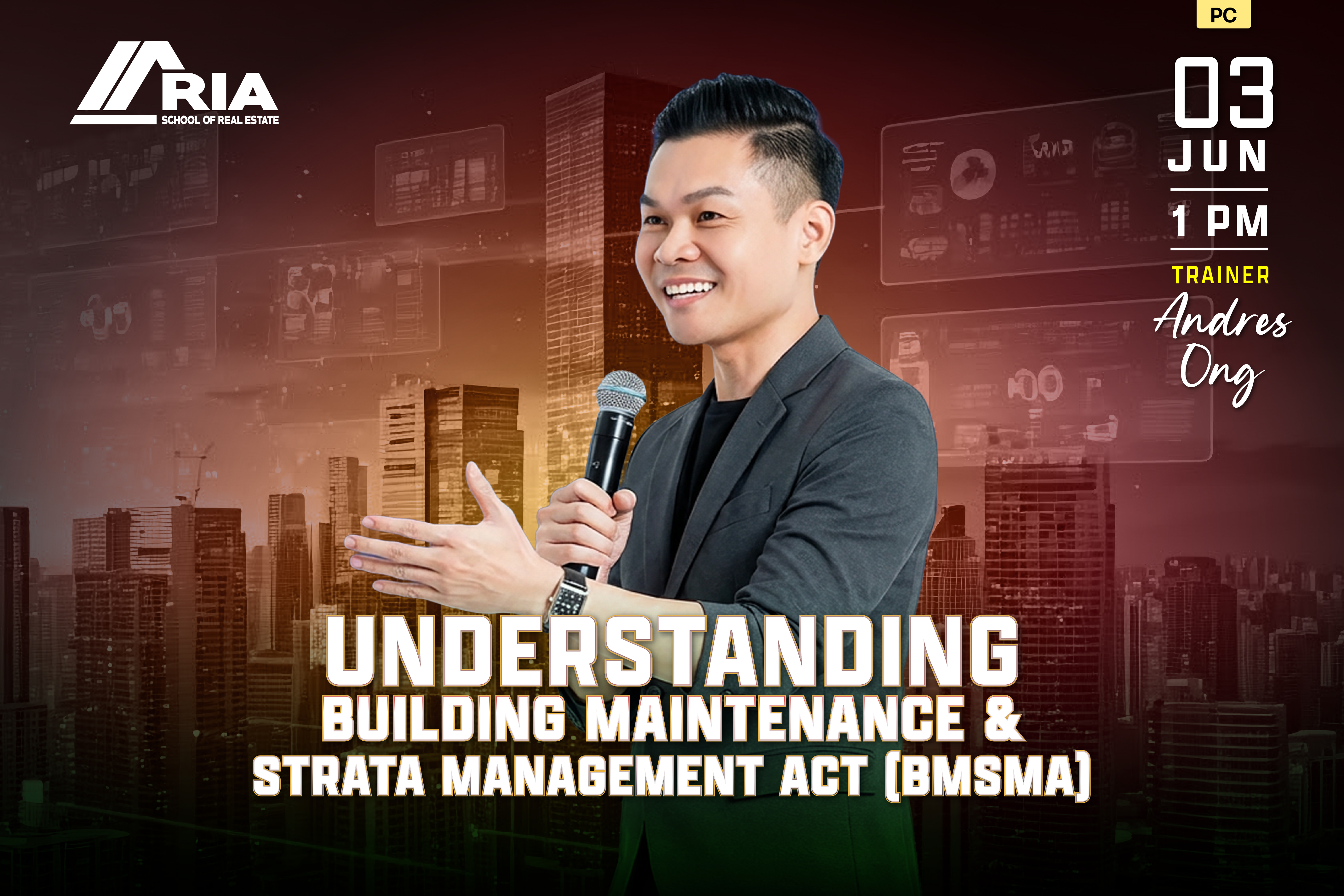 PC-CRS-260065 : UNDERSTANDING BUILDING MAINTENANCE AND STRATA MANAGEMENT ACT (BMSMA) - ONLINE (ZOOM)