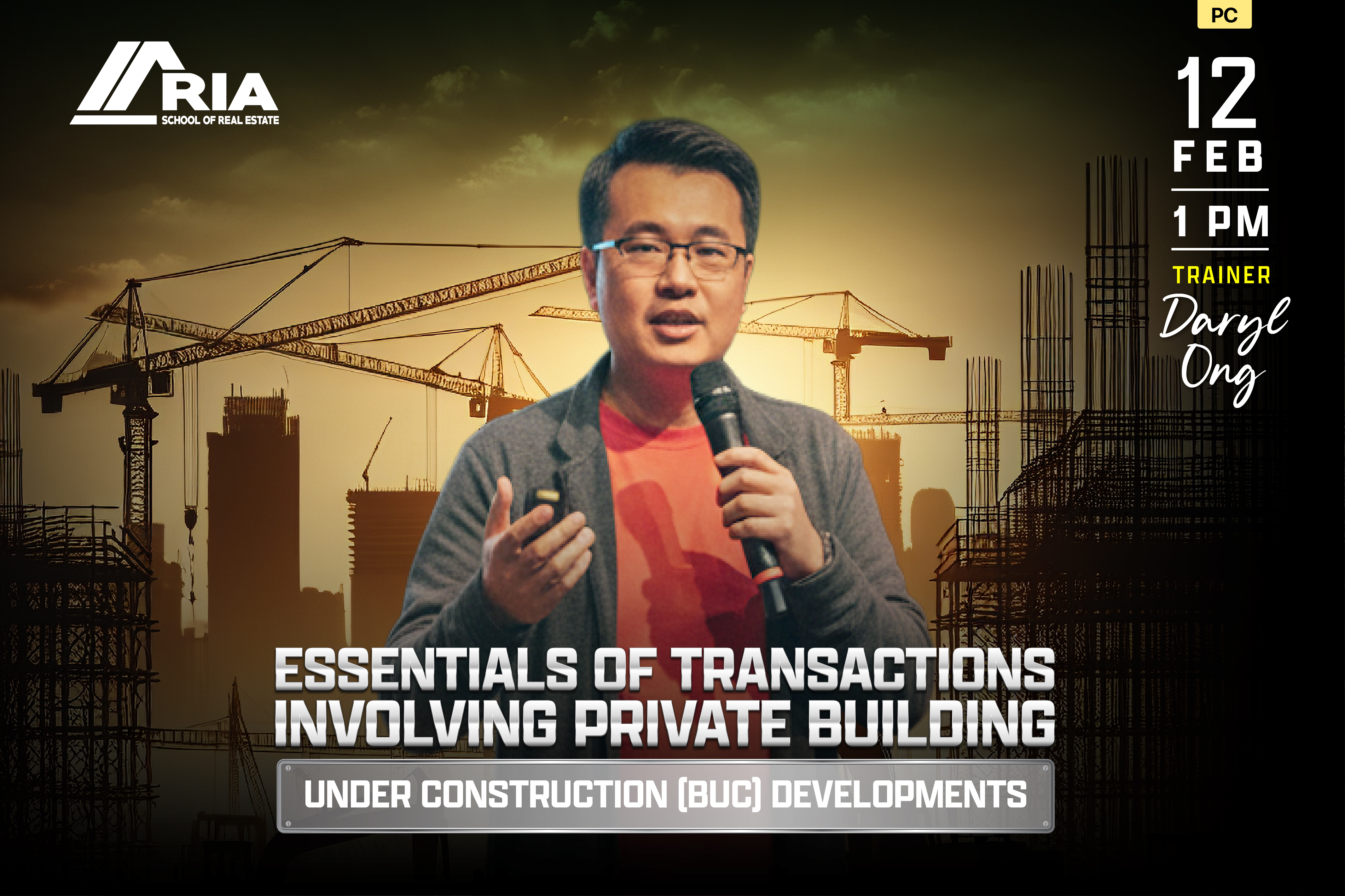 PC-CRS-260139 = ESSENTIALS OF TRANSACTIONS INVOLVING PRIVATE BUC DEVELOPMENTS - ONLINE (ZOOM)