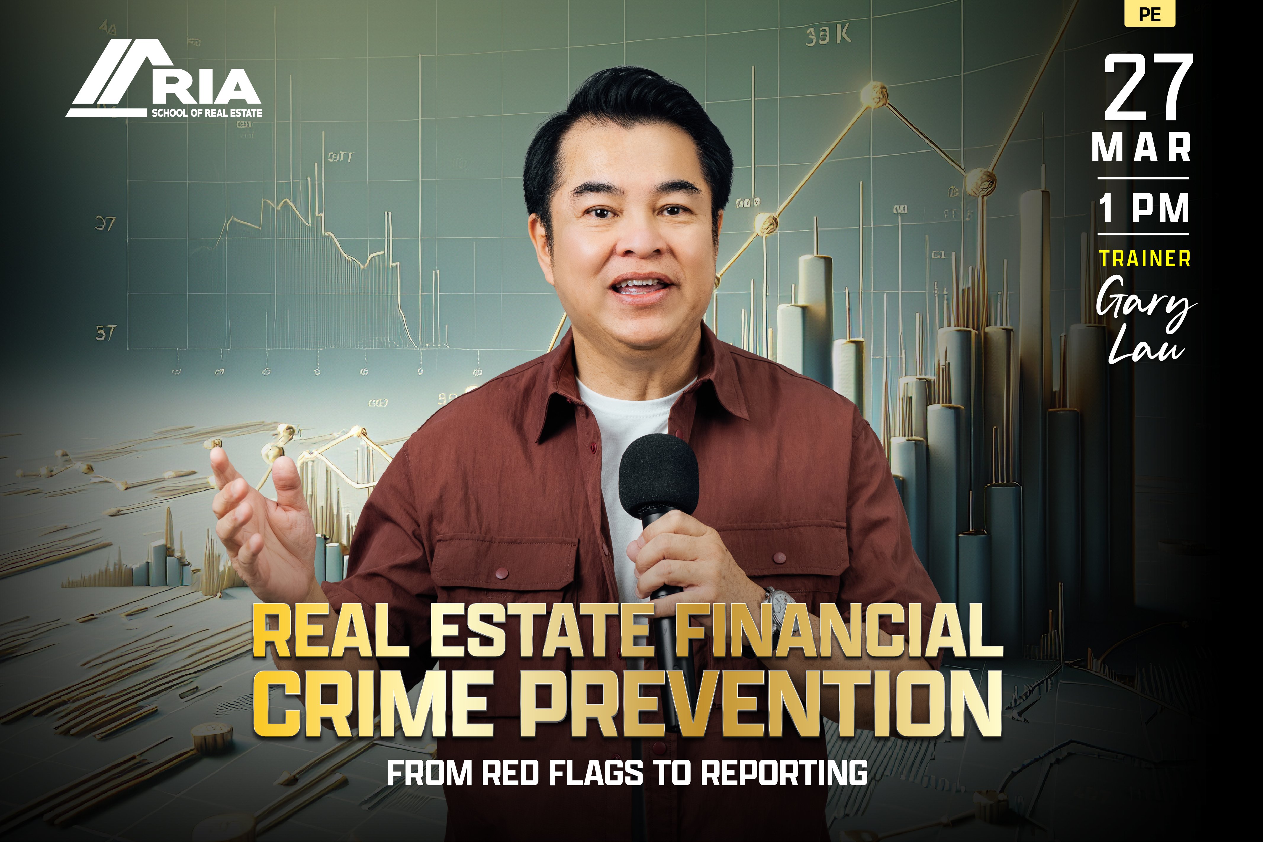 PE-CRS-260159 = REAL ESTATE FINANCIAL CRIME PREVENTION FROM RED FLAGS TO REPORTING - ONLINE (ZOOM)