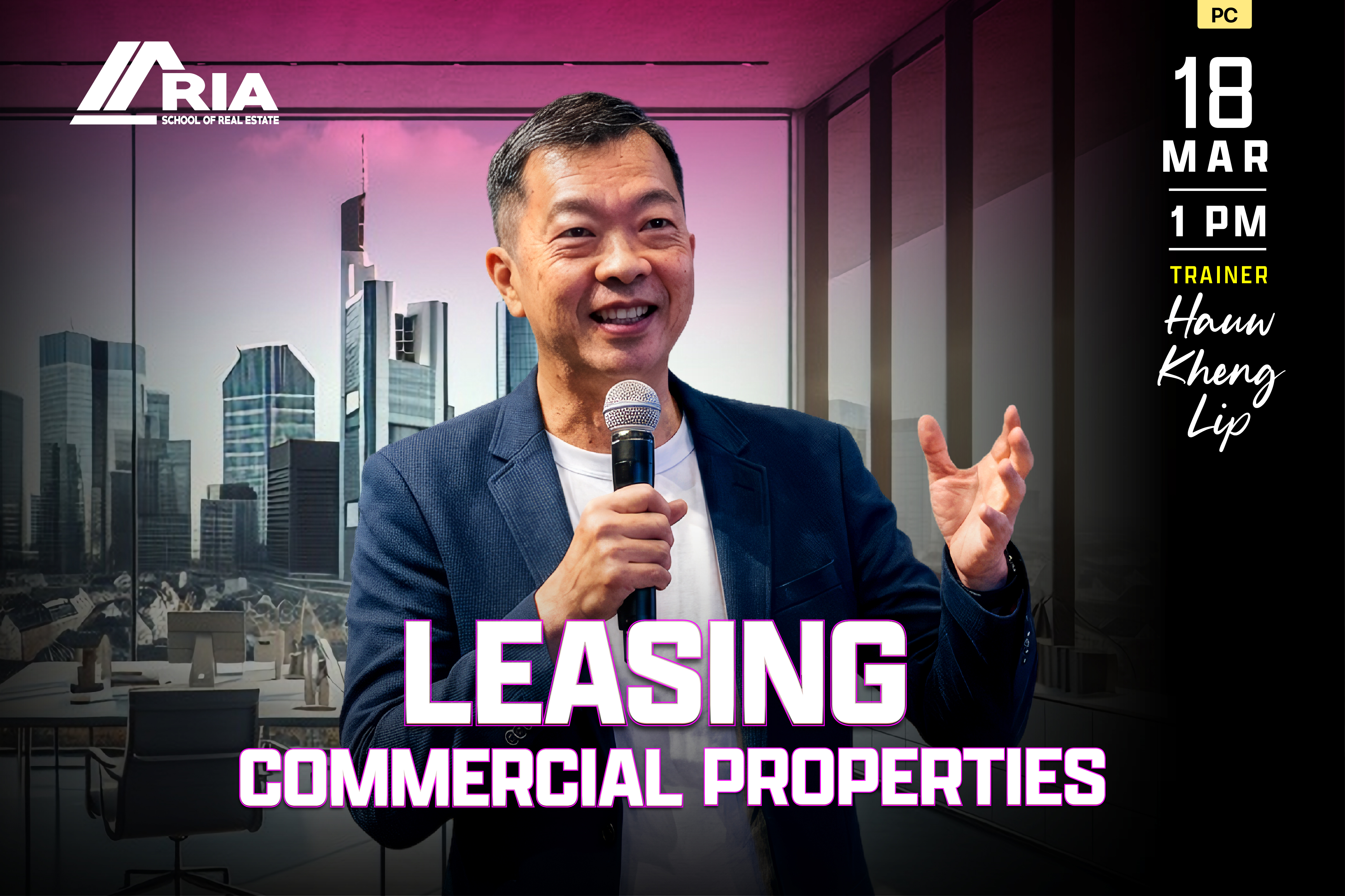 PC-CRS-260002 = LEASING COMMERCIAL PROPERTIES - ONLINE (ZOOM)