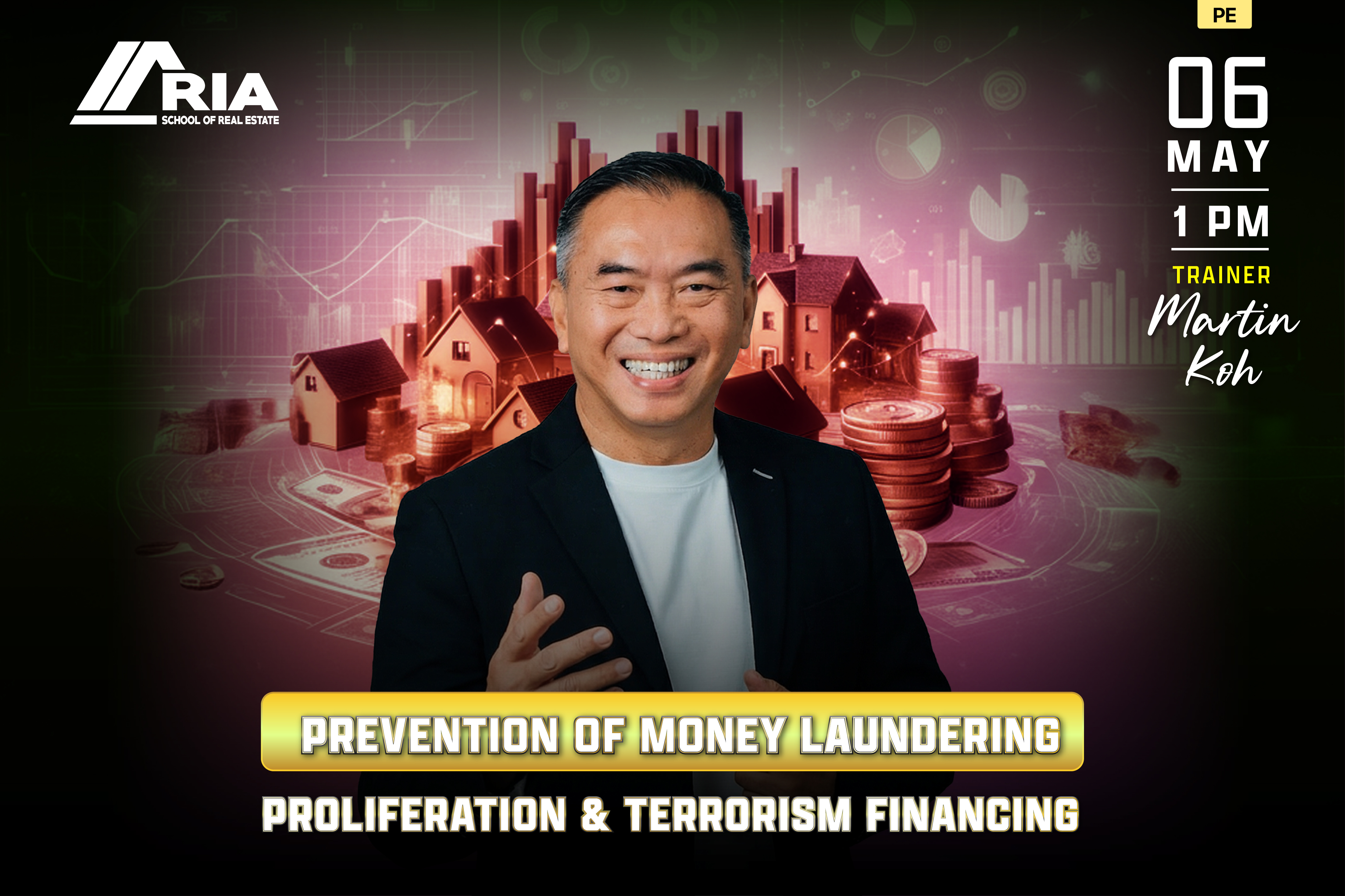 PE-CRS-260142 : PREVENTION OF MONEY LAUNDERING, PROLIFERATION & TERRORISM FINANCING - ONLINE (ZOOM)