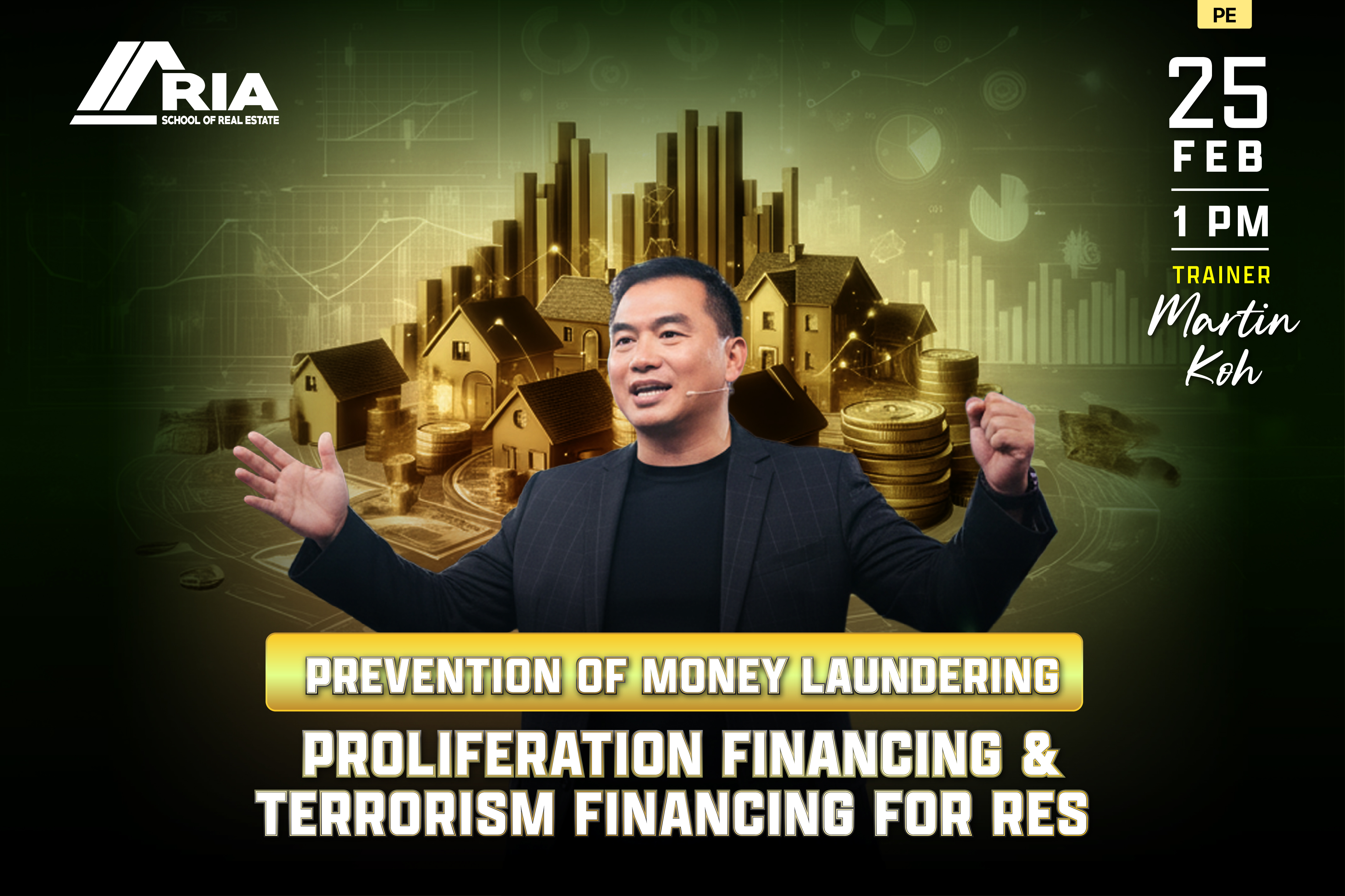 PE-CRS-260142 = PREVENTION OF MONEY LAUNDERING, PROLIFERATION & TERRORISM FINANCING - ONLINE (ZOOM)