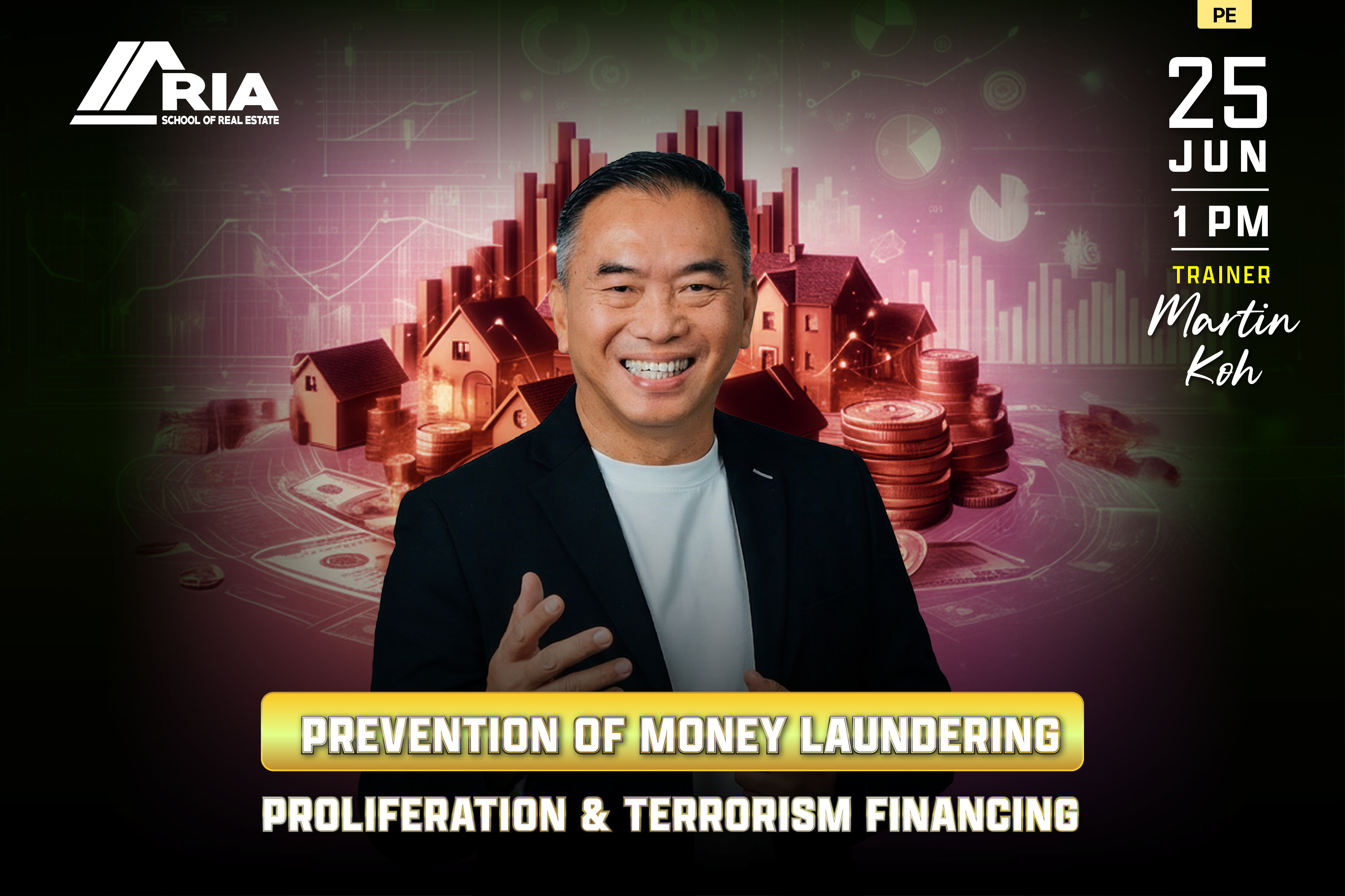PE-CRS-260142 : PREVENTION OF MONEY LAUNDERING, PROLIFERATION & TERRORISM FINANCING - ONLINE (ZOOM)