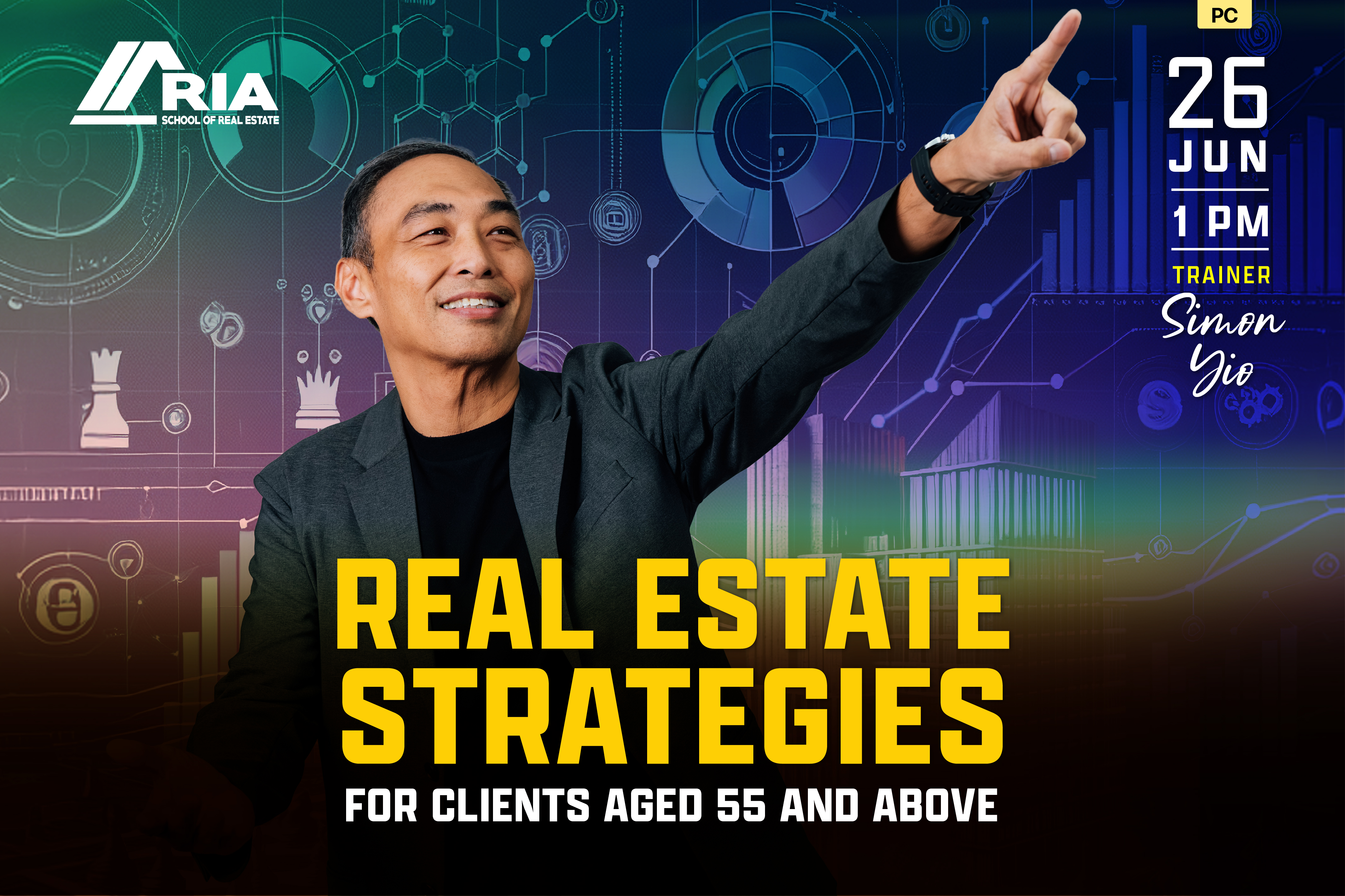 PC-CRS-260083 : REAL ESTATE STRATEGIES FOR CLIENTS AGED 55 AND ABOVE - ONLINE (ZOOM)