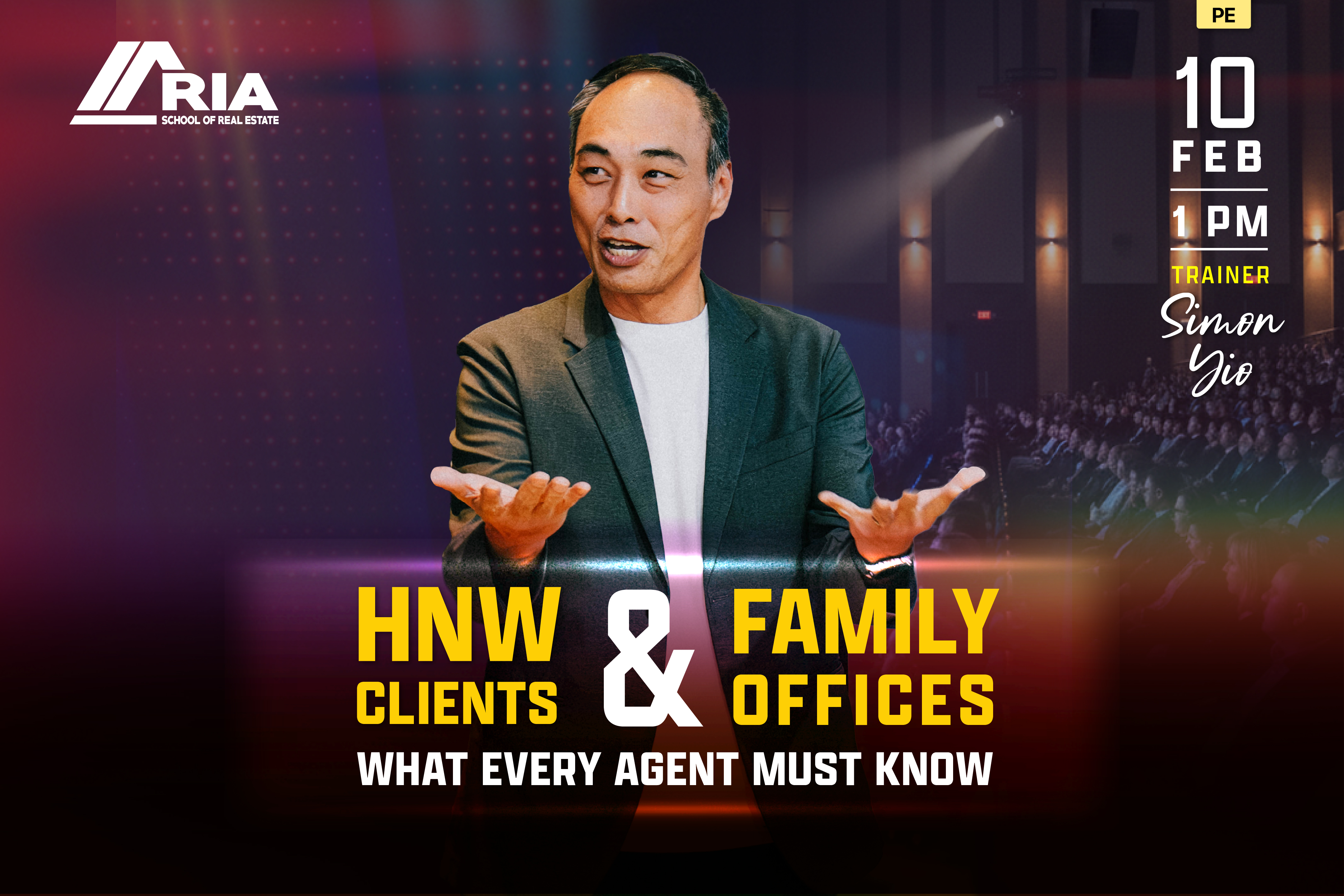 PE-CRS-260084 = HNW CLIENTS & FAMILY OFFICES WHAT EVERY AGENT MUST KNOW - ONLINE (ZOOM)