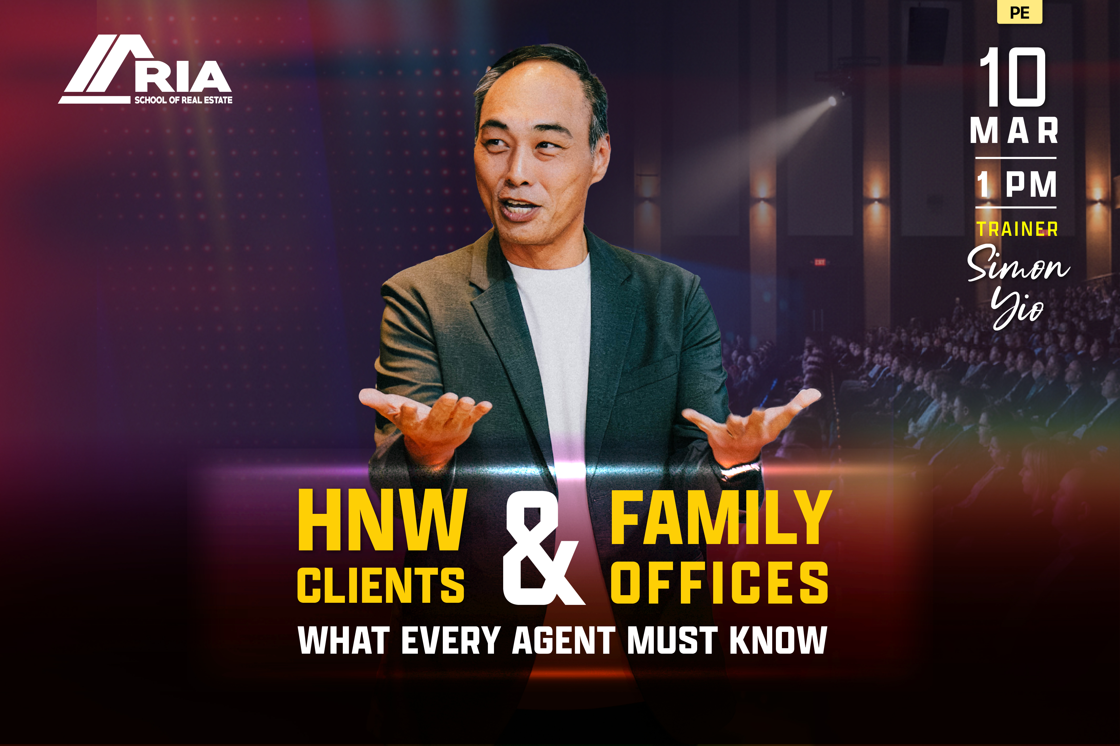 PE-CRS-260084 = HNW CLIENTS & FAMILY OFFICES WHAT EVERY AGENT MUST KNOW - ONLINE (ZOOM)