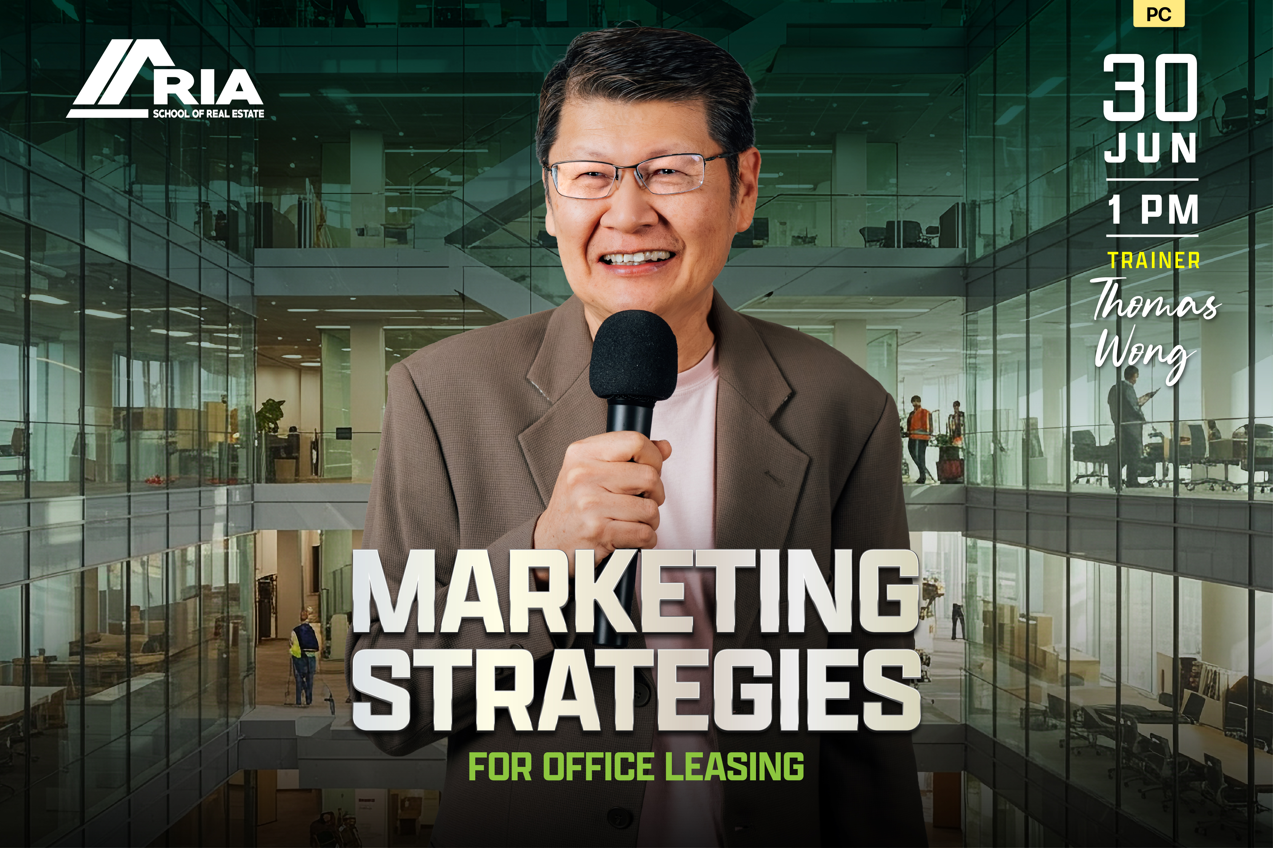PC-CRS-260039 : MARKETING STRATEGIES FOR OFFICE LEASING - ONLINE (ZOOM)