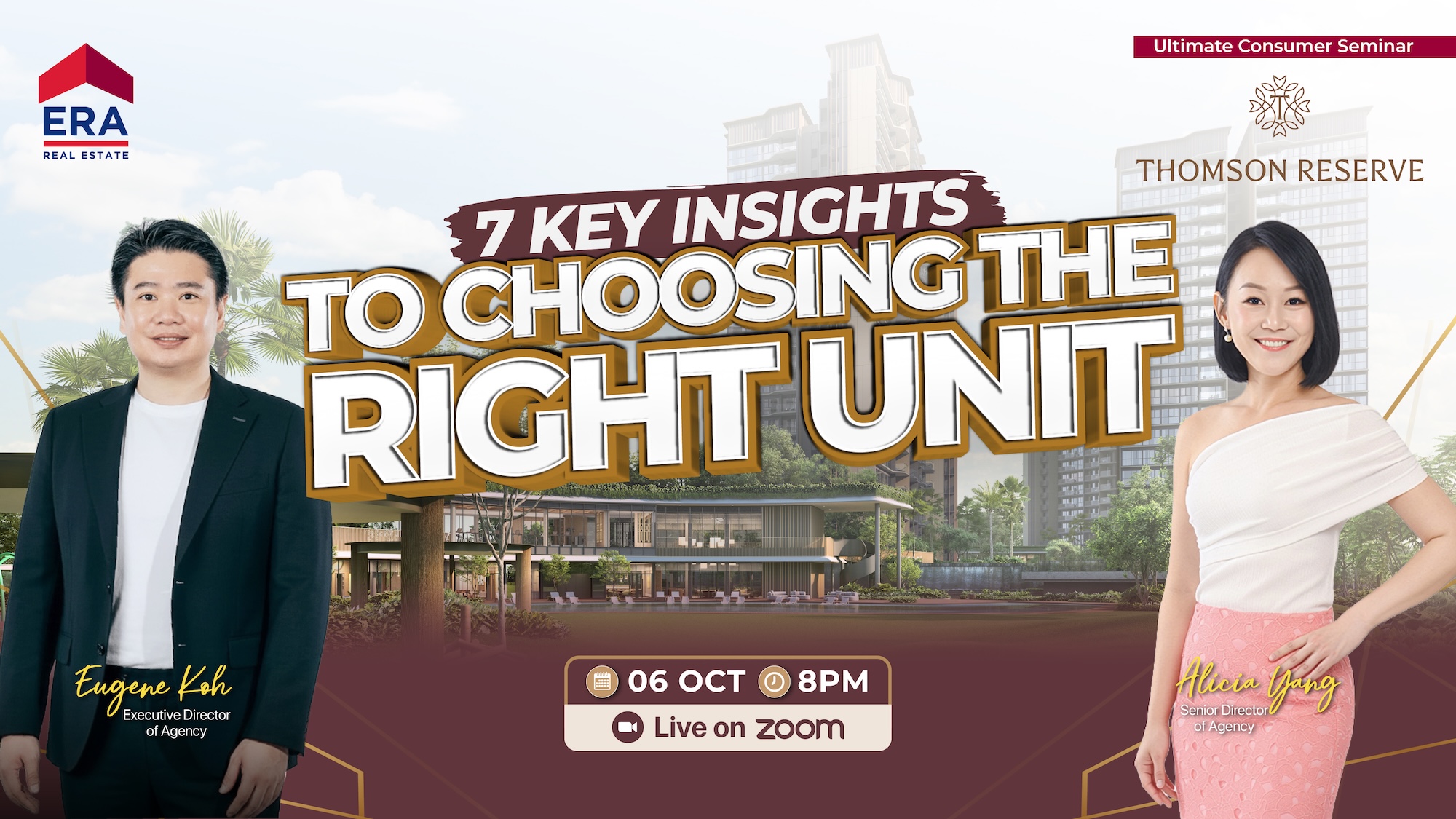THOMSON RESERVE SNEAK PREVIEW — 7 KEY INSIGHTS TO CHOOSING THE RIGHT UNIT